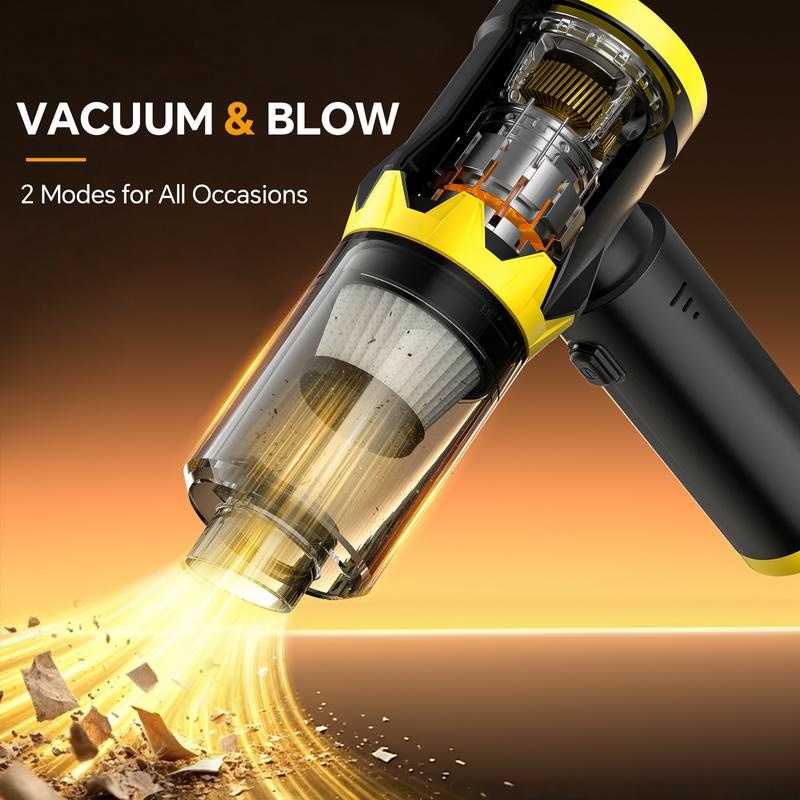 Car Vacuum Portable Cordless, Mini Vacuum Cleaner
